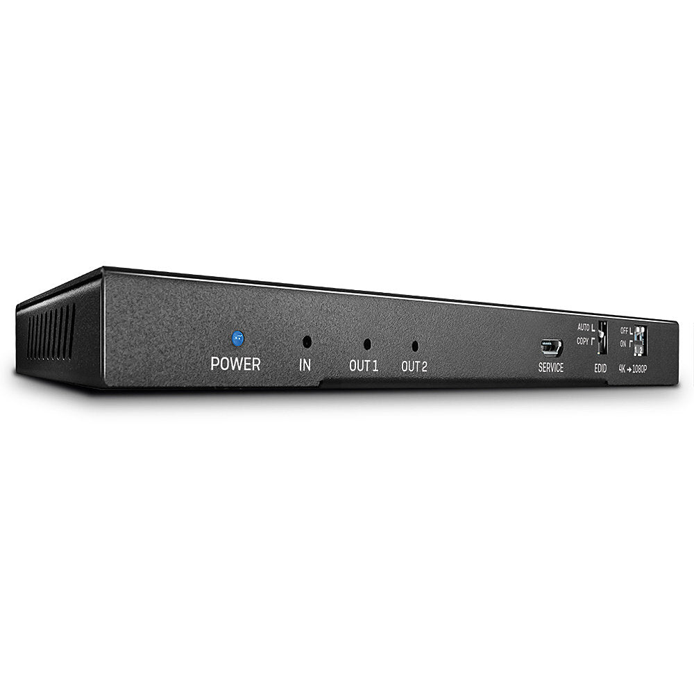 Lindy 2 Port HDMI 18G Splitter with Audio & Downscaling | 38230 Splitter Lindy