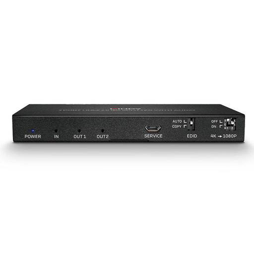 Lindy 2 Port HDMI 18G Splitter with Audio & Downscaling | 38230 Video Splitter Lindy