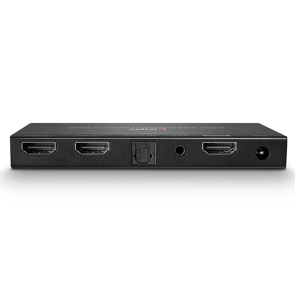 Lindy 2 Port HDMI 18G Splitter with Audio & Downscaling | 38230 Splitter Lindy
