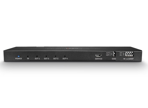 Lindy 4 Port HDMI 18G Splitter with Audio & Downscaling | 38231 Lindy Video Splitters Lindy