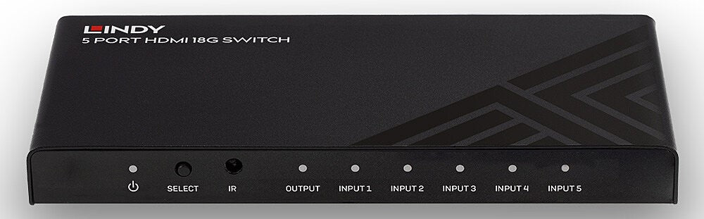 Lindy 5 Port HDMI 18G Switch - 38233 Lindy AV Switches Lindy