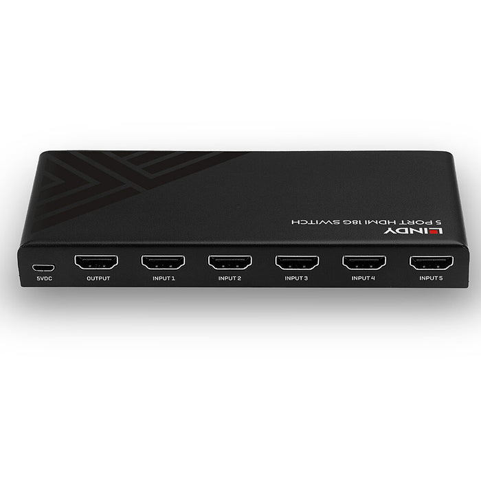 Lindy 5 Port HDMI 18G Switch - 38233 Lindy AV Switches Lindy