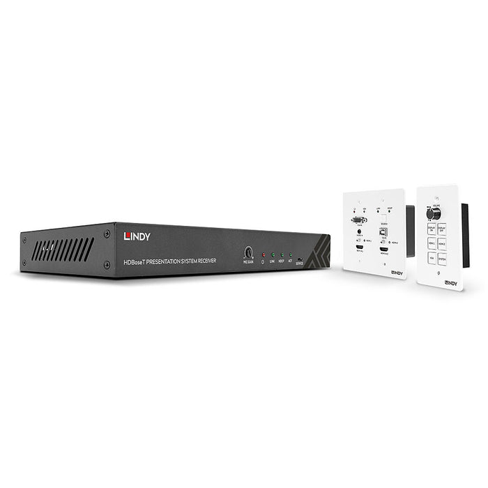 Lindy HDBaseT Presentation System with Control Keypad | 38288 AV Extender Lindy