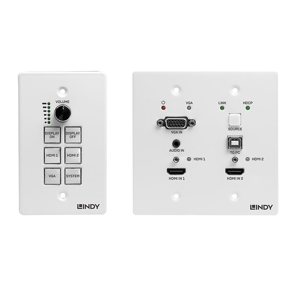 Lindy HDBaseT Presentation System with Control Keypad | 38288 AV Extender Lindy