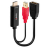 Lindy HDMI 18G to DisplayPort 1.2 Converter with USB Power - 38289