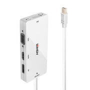 Lindy Mini DisplayPort 1.2 to Multi-AV Active Converter | 38311 USB Hub & Docking Station Lindy