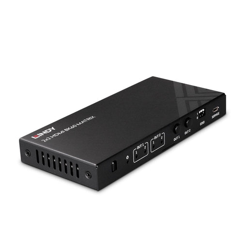 Lindy 2x2 HDMI 8K60 Matrix | 38313 Matrix Switcher Lindy