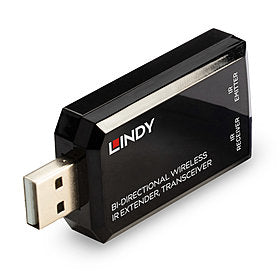 Lindy Bi-directional Wireless IR Extender, Transceiver | 38331 AV Extender Lindy