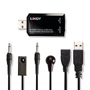 Lindy Bi-directional Wireless IR Extender, Transceiver | 38331 AV Extender Lindy