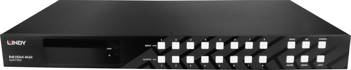Lindy 8x8 HDMI 4K60 Matrix Switcher | 38334 Matrix Switcher Lindy