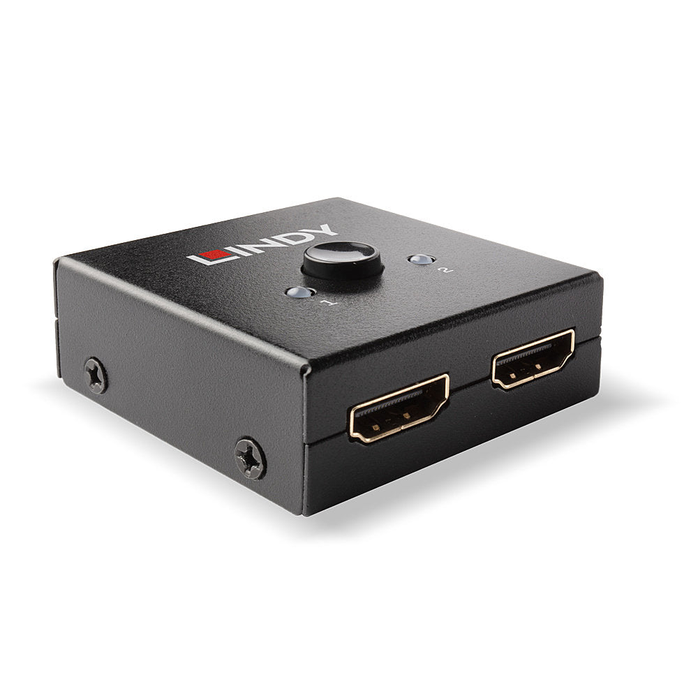 Lindy 2 Port HDMI 18G Bi-Directional Switch | 38336 Video Switch Lindy