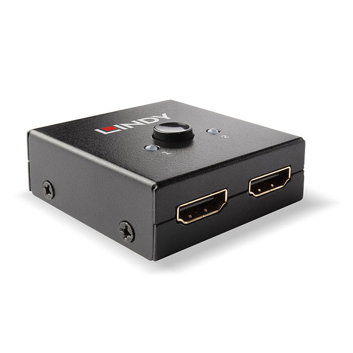 Lindy 2 Port HDMI 18G Bi-Directional Switch | 38336 Video Switches Lindy