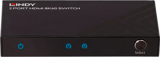 Lindy 2 Port HDMI 8K60 Switch | 38337 Video Switches Lindy