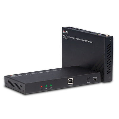 Lindy 100m Cat6 HDMI IR & RS-232 HDBaseT KVM Extender | 38343 AV Extender Lindy