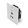 Lindy 70m Cat.6 HDMI 4K60, IR & RS-232 HDBaseT EU Wall Plate Extender, Transmitter | 38348