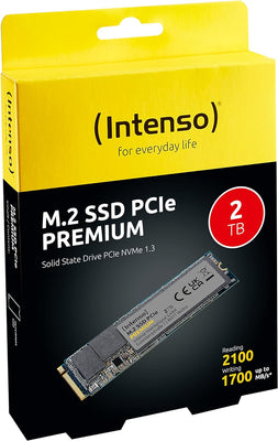 Intenso Premium M.2 2 TB Internal Solid State Drive - 3835470 Internal Solid State Drive Intenso