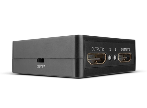Lindy 2 Port HDMI 18G Splitter, Compact | 38358 Lindy Video Splitters Lindy