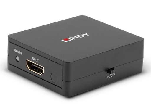 Lindy 2 Port HDMI 18G Splitter, Compact | 38358 Lindy Video Splitters Lindy