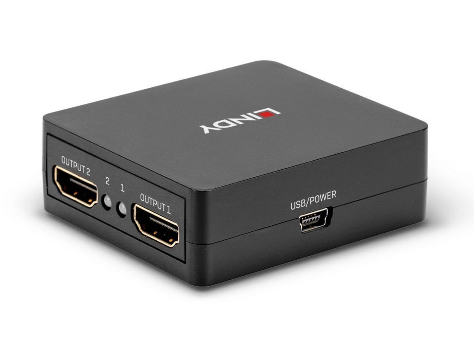 Lindy 2 Port HDMI 18G Splitter, Compact | 38358 Splitter Lindy