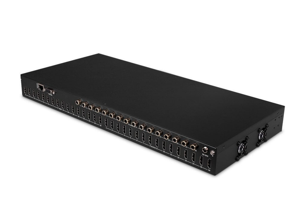Lindy 16x16 HDMI 4K60 Matrix | 38359 Lindy Video Splitters Lindy