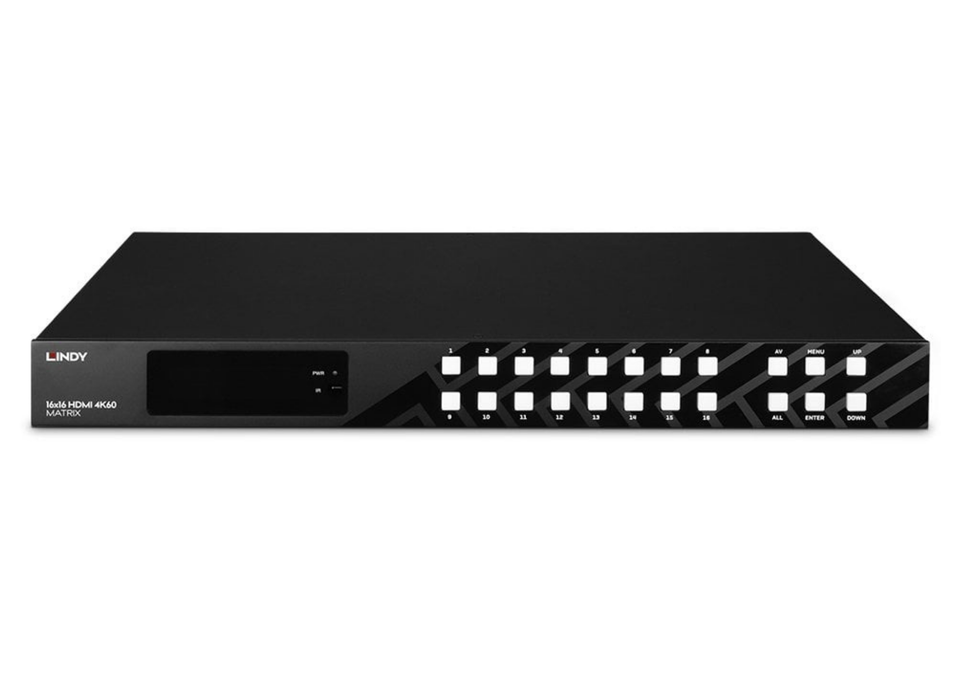 Lindy 16x16 HDMI 4K60 Matrix | 38359 Lindy Video Splitters Lindy
