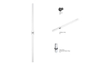 Multibrackets M Pro Series Chrome Extension Pipe 3m | 7350073733835 Mounting Accessory Multibrackets