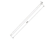 Multibrackets M Pro Series Chrome Extension Pipe 3m | 7350073733835 Mounting Accessory Multibrackets