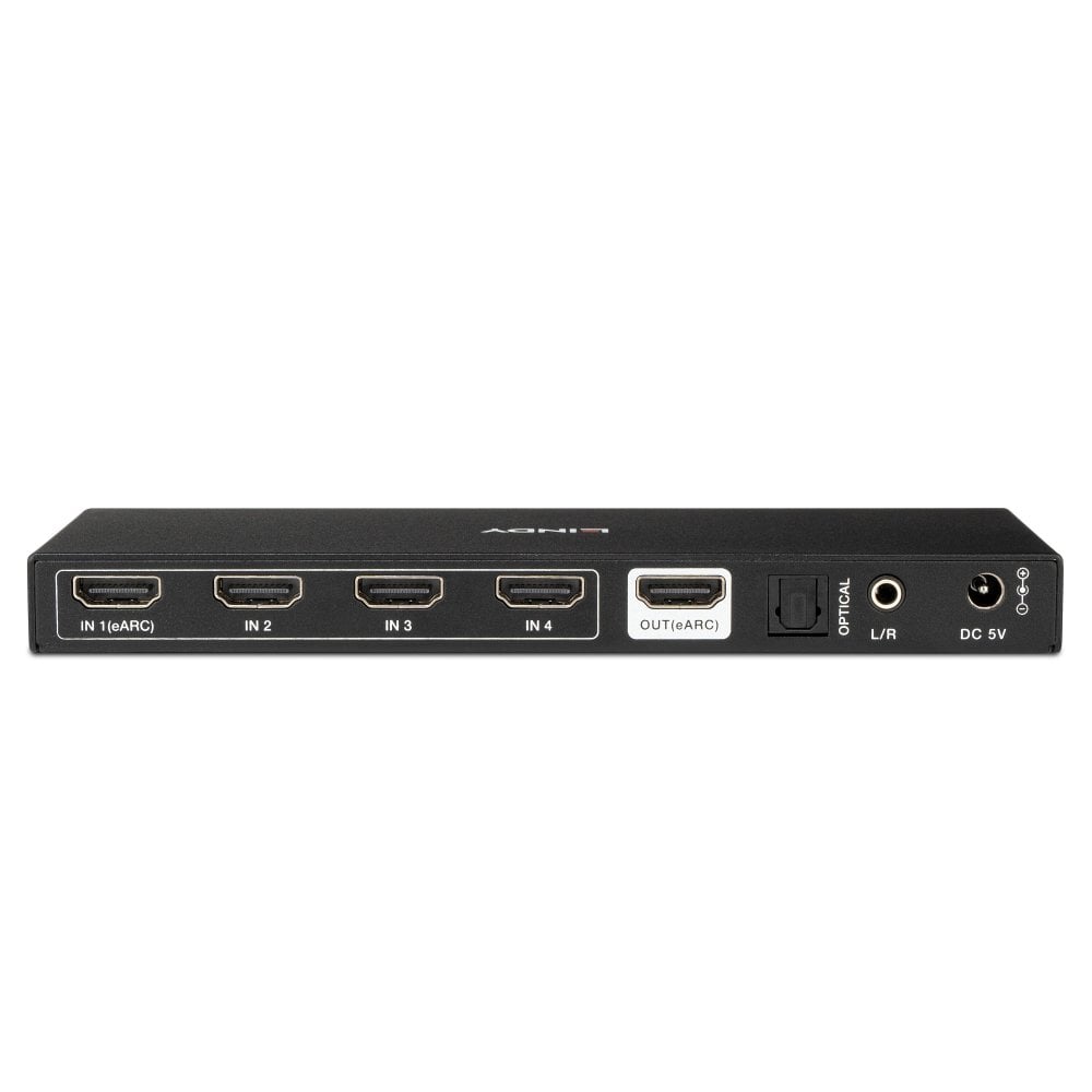 Lindy 4 Port HDMI 8K60 Switch with eARC | 38386 Switches Lindy