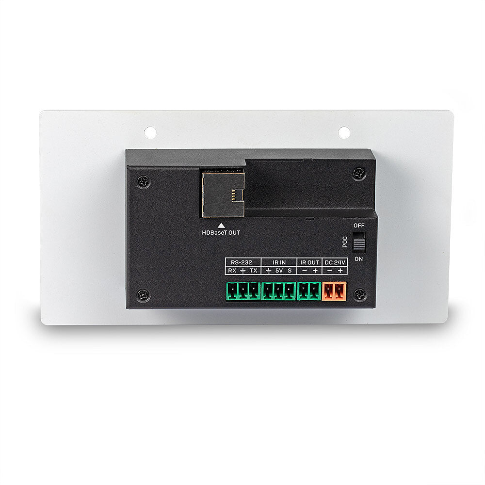 Lindy 150m Cat.6 HDMI 4K60 & Type C HDBaseT EU Wall Plate KVM Extender, Transmitter | 38388 AV Extender Lindy