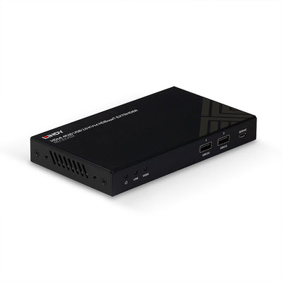 Lindy 150m Cat.6 HDMI 4K60, IR, RS-232 & Audio HDBaseT KVM Extender, Receiver | 38389 Lindy Extender Lindy