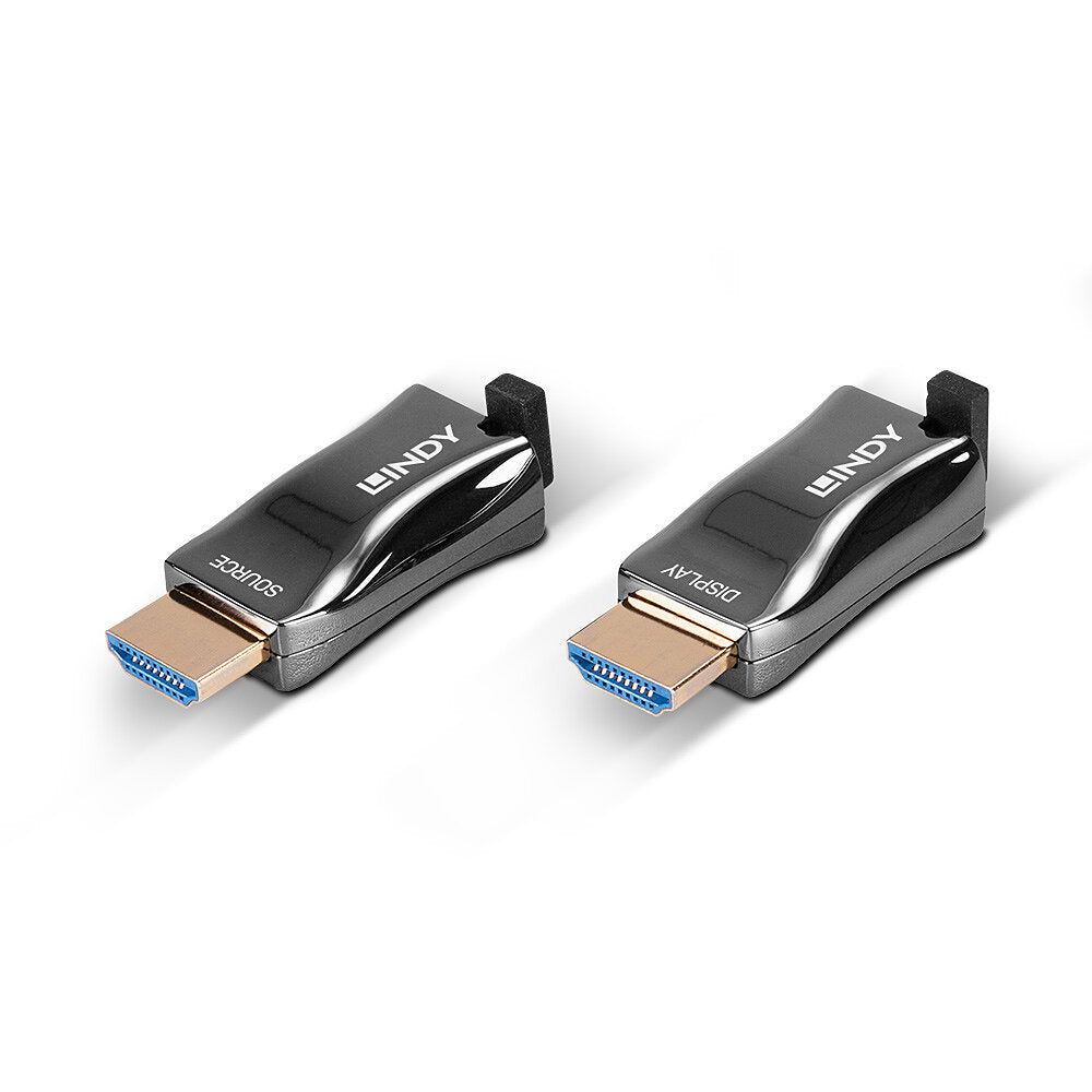 Lindy 300m Fibre Optic HDMI 4K60 Dongle Extender | 38392 AV Extender Lindy
