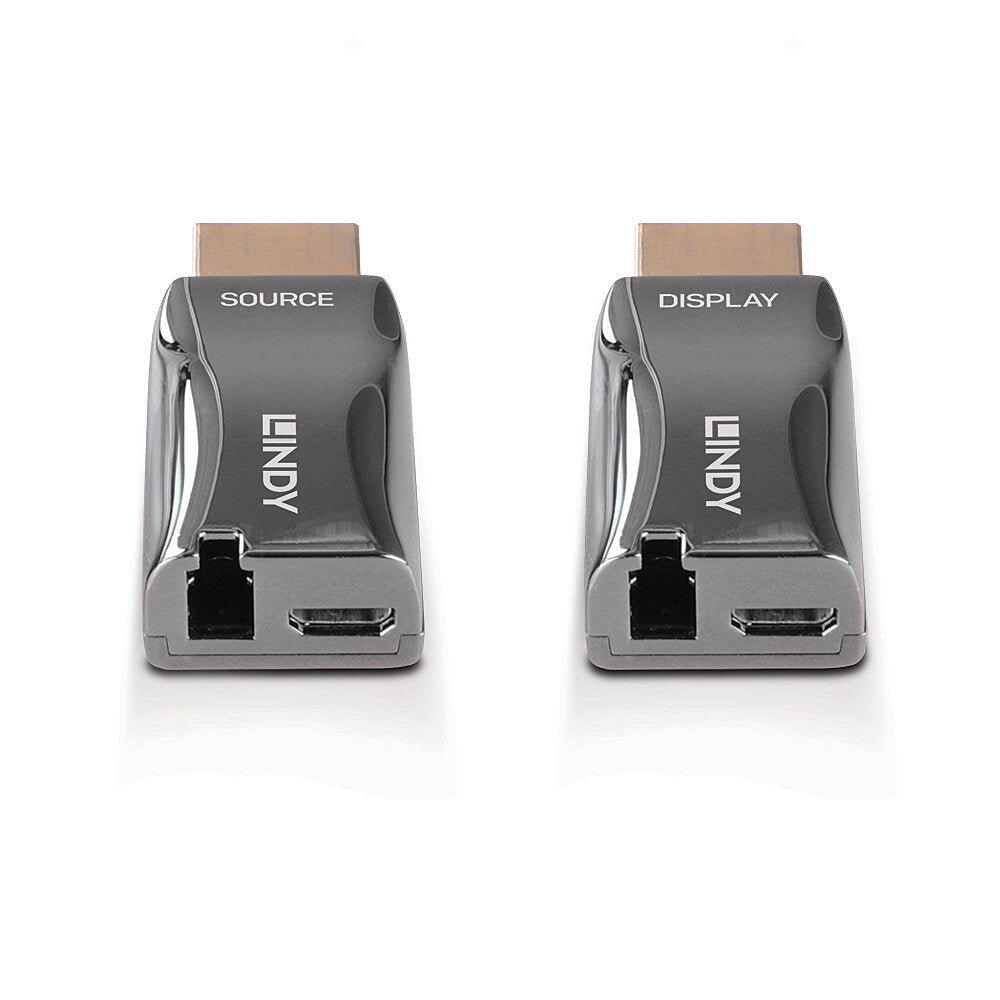 Lindy 300m Fibre Optic HDMI 4K60 Dongle Extender | 38392 AV Extender Lindy