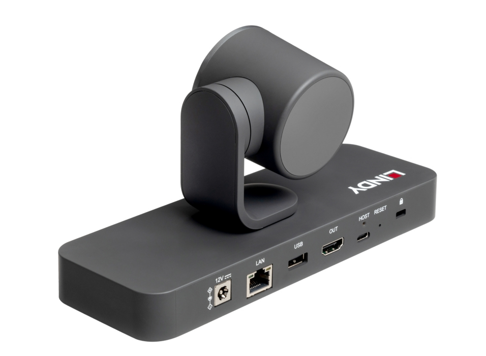 Lindy 4K AI-Tracking PTZ Camera | 38422 PTZ Camera Lindy