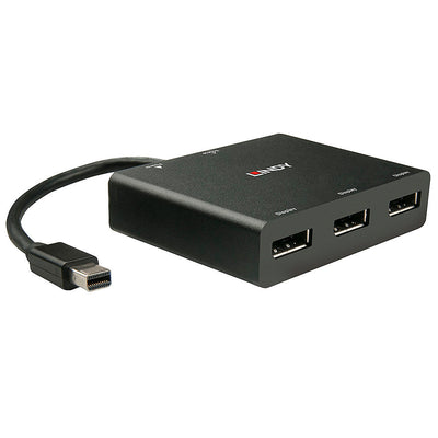 Lindy Mini DP to Triple DisplayPort 1.2 MST Hub | 38428 Lindy Interface Hubs Lindy