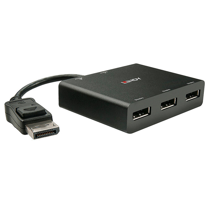 Lindy 3 Port DisplayPort 1.2 MST Hub | 38429 USB Hub & Docking Station Lindy