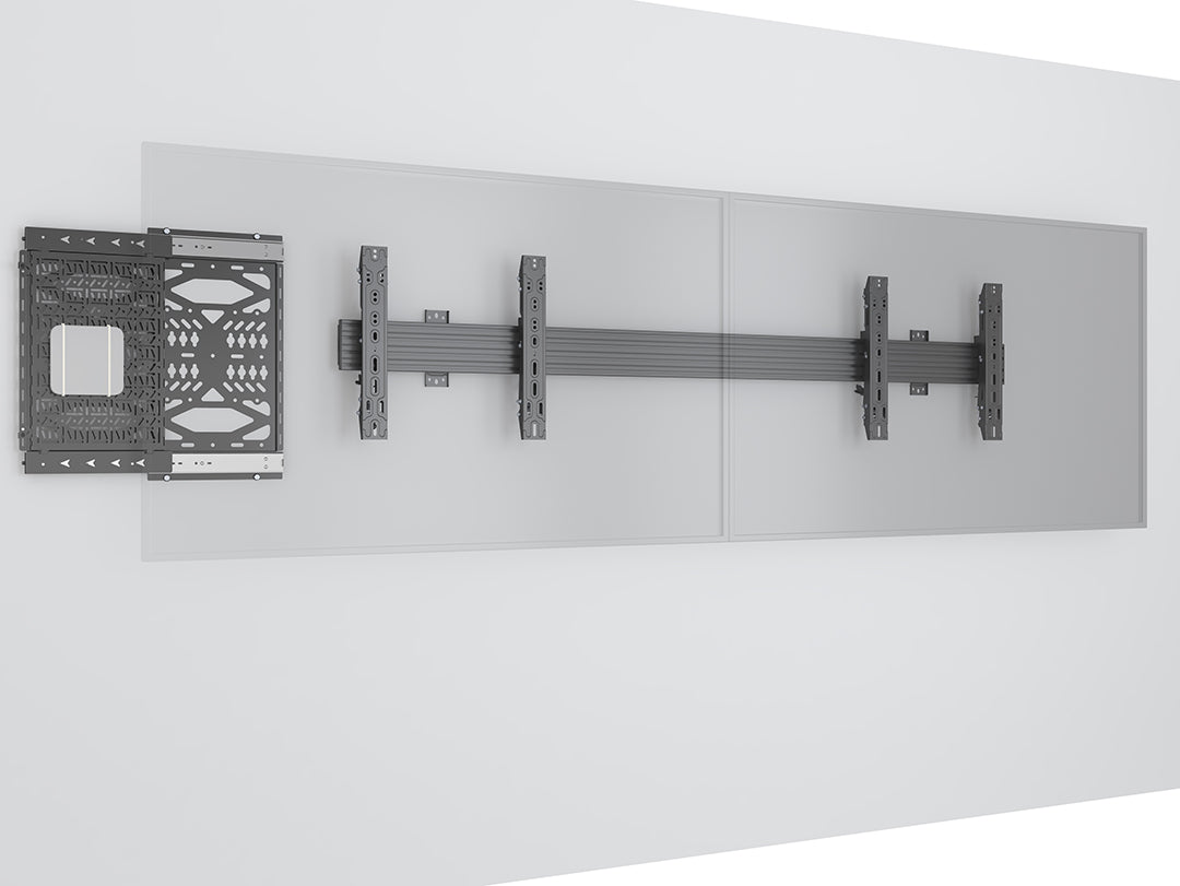 Multibrackets M Pro Series Media Storage Slide Panel Mounting Accessory Multibrackets