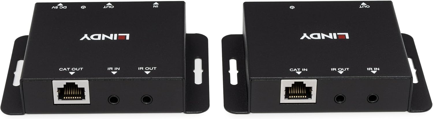 Lindy 50m Cat.6 HDMI & IR Extender with PoC & Loop Out | 38509 AV Extender Lindy