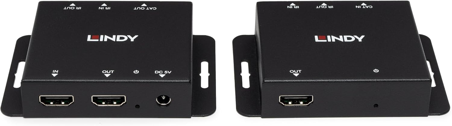 Lindy 50m Cat.6 HDMI & IR Extender with PoC & Loop Out | 38509 AV Extender Lindy