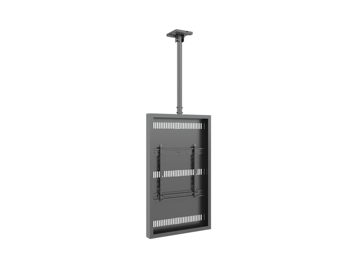 Multibrackets M Pro Series Enclosure 50" Ceiling Medium Black Signage Display Enclosures Multibrackets