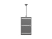 Multibrackets M Pro Series Enclosure 50" Ceiling Medium Black Signage Display Enclosures Multibrackets