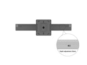 Multibrackets M Pro Series Enclosure 50" Ceiling Medium Black Signage Display Enclosures Multibrackets