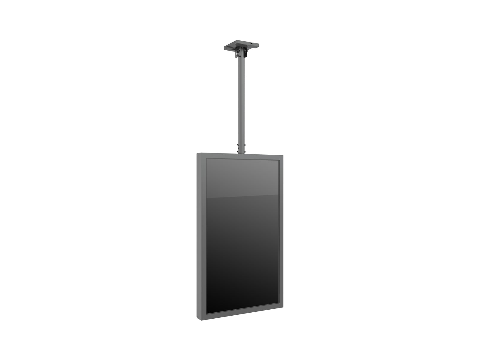 Multibrackets M Pro Series Enclosure 50" Ceiling Medium Black Signage Display Enclosures Multibrackets