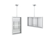 Multibrackets M Pro Series Enclosure 50" Ceiling Medium White Signage Display Enclosures Multibrackets