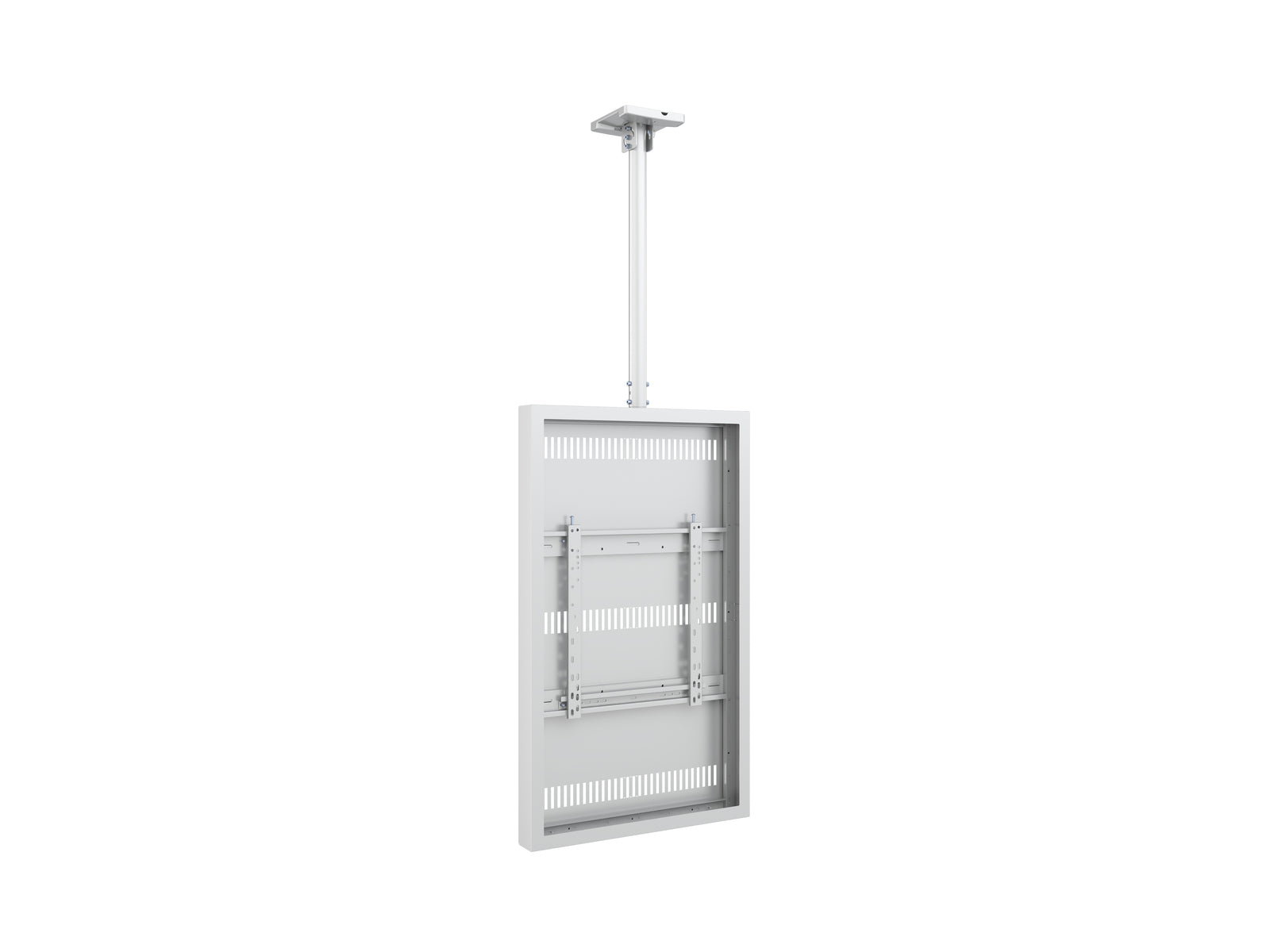 Multibrackets M Pro Series Enclosure 50" Ceiling Medium White Signage Display Enclosures Multibrackets