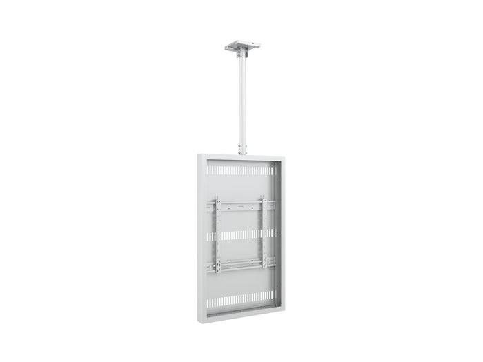 Multibrackets M Pro Series Enclosure 50" Ceiling Medium White Signage Display Enclosures Multibrackets