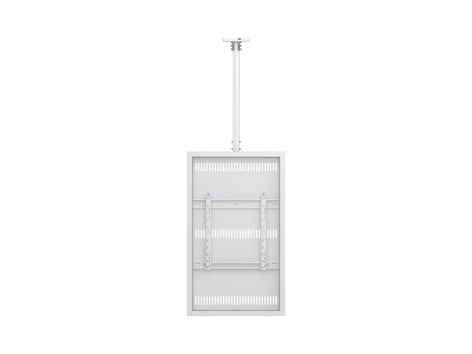 Multibrackets M Pro Series Enclosure 50" Ceiling Medium White Signage Display Enclosures Multibrackets