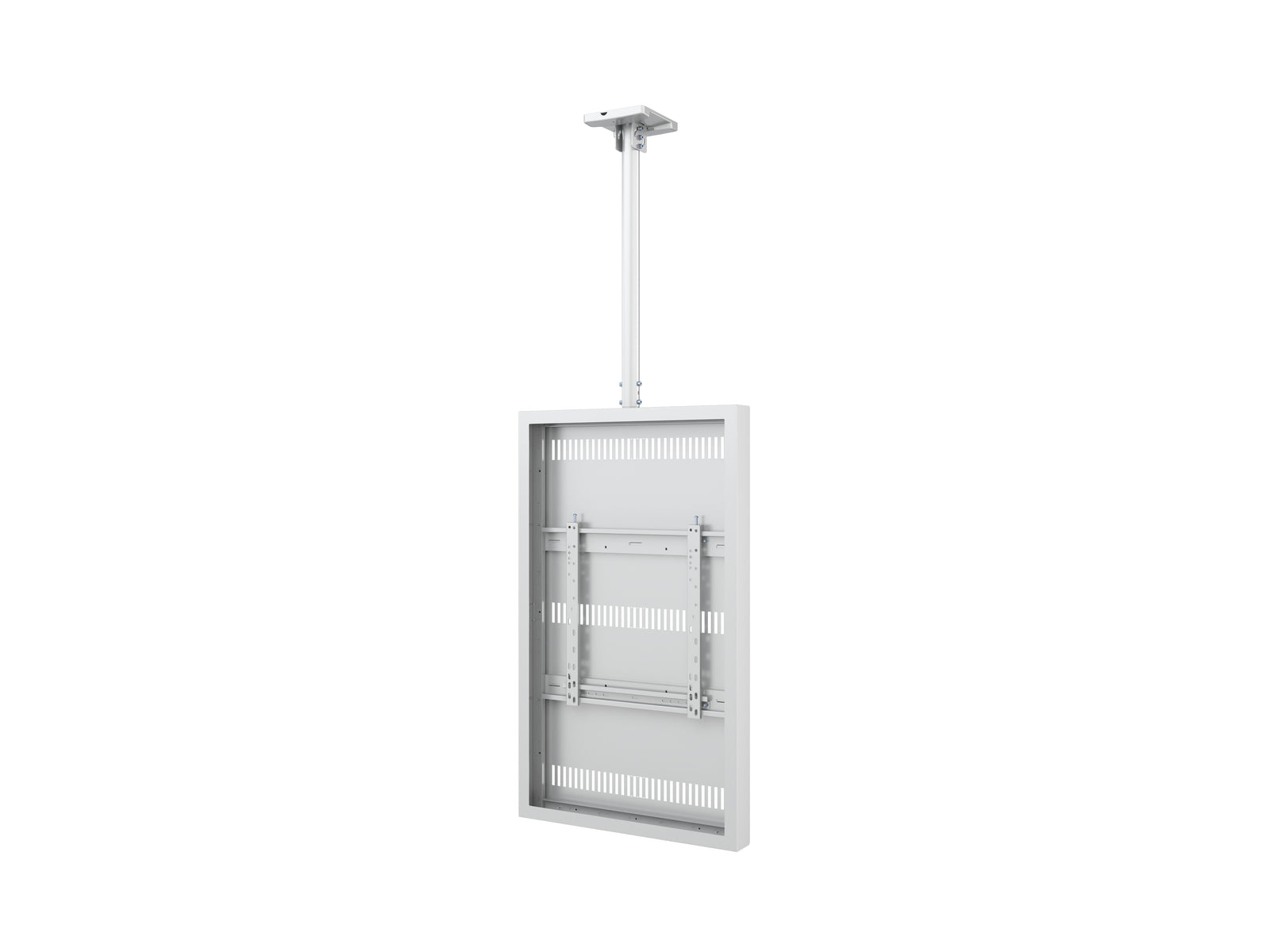 Multibrackets M Pro Series Enclosure 50" Ceiling Medium White Signage Display Enclosures Multibrackets