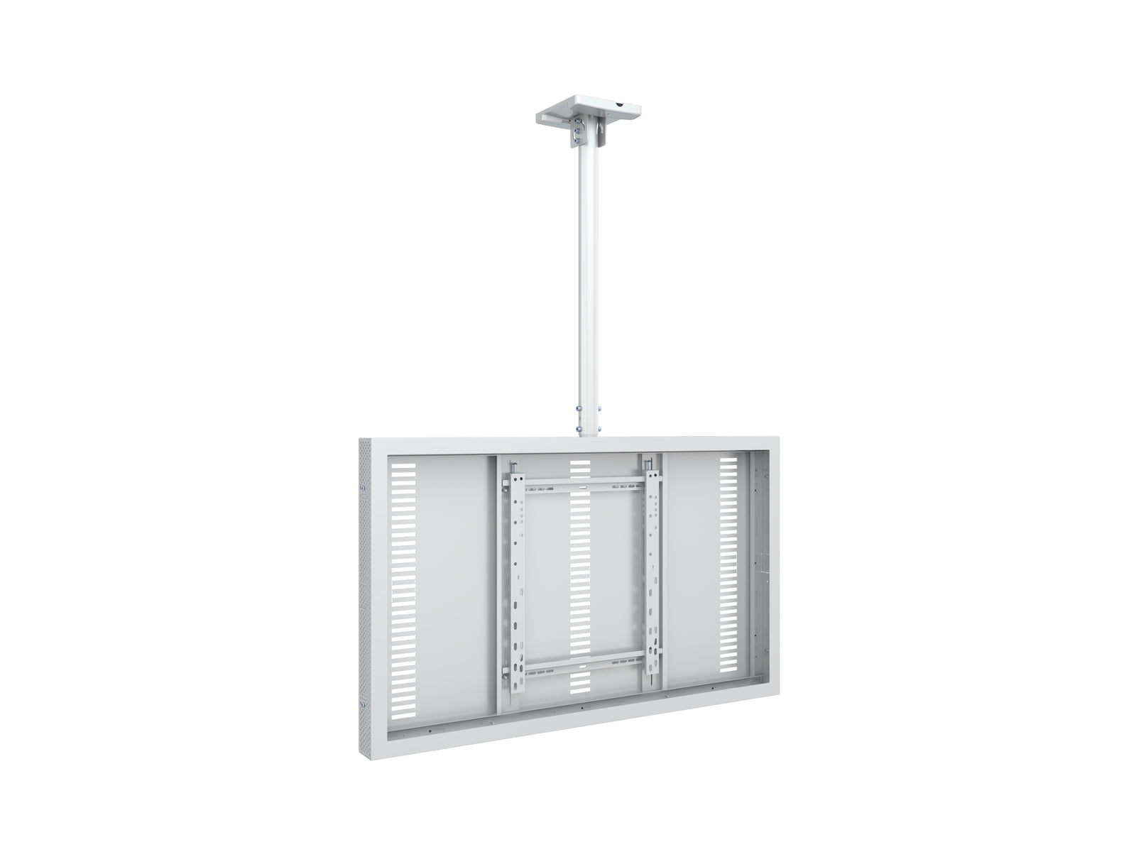 Multibrackets M Pro Series Enclosure 50" Ceiling Medium White Signage Display Enclosures Multibrackets