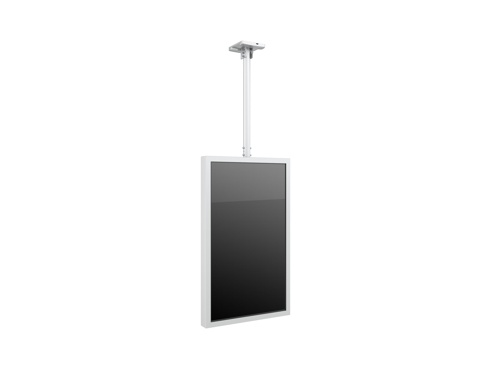 Multibrackets M Pro Series Enclosure 50" Ceiling Medium White Signage Display Enclosures Multibrackets