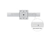 Multibrackets M Pro Series Enclosure 50" Ceiling Medium White Signage Display Enclosures Multibrackets